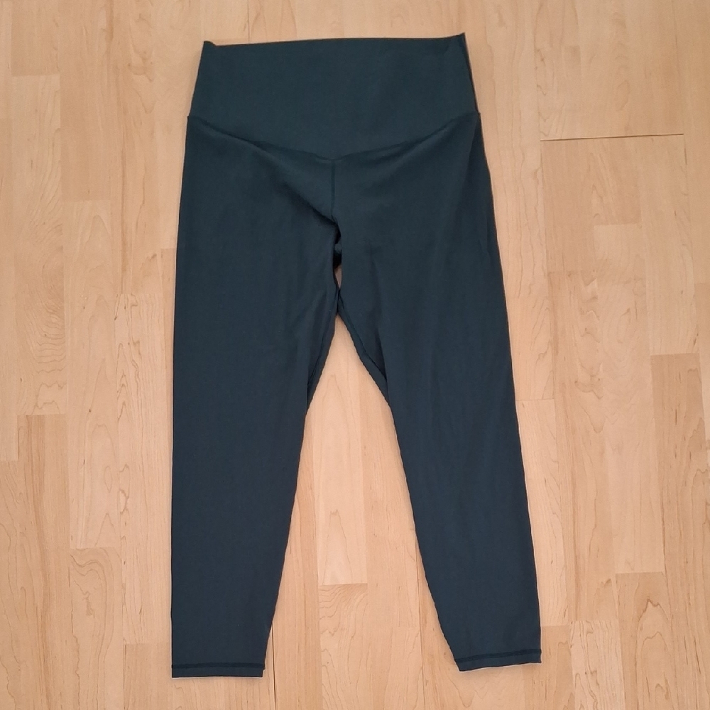 aerie Dark Green High-Waist 7/8 Leggings Size XL